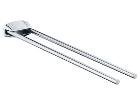 KEUCO City.2 Wieszak na ręcznik dwuramienny 43cm chrom 02718010000