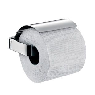 EMCO Loft Uchwyt na papier toaletowy z pokrywką chrom 050000100 