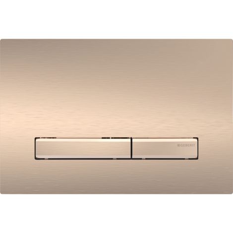 GEBERIT Sigma50 przycisk spłukujący czerwone złoto, przyciski: czerwone złoto 115670QB2