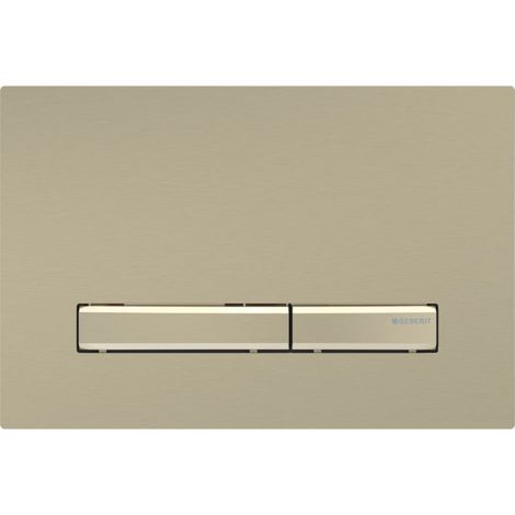 GEBERIT Sigma 50 Przycisk spłukujacy przedni, mosiądz, przyciski: mosiądz 115672QF2
