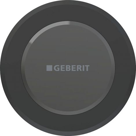 GEBERIT Elektroniczny zestaw uruchamiający WC Geberit, IR, Omega 12cm, Typ 10, czarny mat, easy-to-clean 115956146