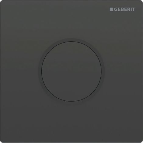 GEBERIT Elektroniczny zawór spłukujący do pisuaru, zasilanie bateryjne, Typ 10, czarny 116035DW1