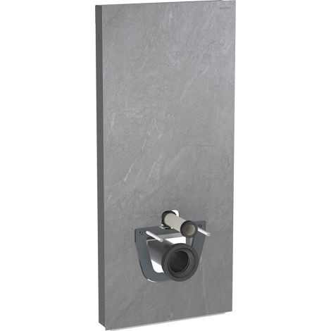 GEBERIT Moduł sanitarny Monolith Plus do WC wiszącego, H114, imitacja betonu, boki czarne 131231007