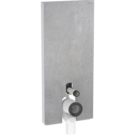 GEBERIT Moduł sanitarny Monolith Plus do WC stojącego, H114, imitacja betonu 131233JV7