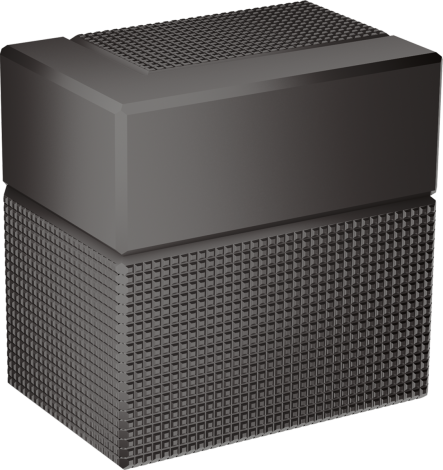 AXOR Edge Zawór odcinający, podtynkowy, szlif diamentowy 46771330
