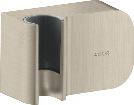 AXOR One Przyłącze węża prysznicowego z uchwytem Nikiel Szczotkowany 45723820