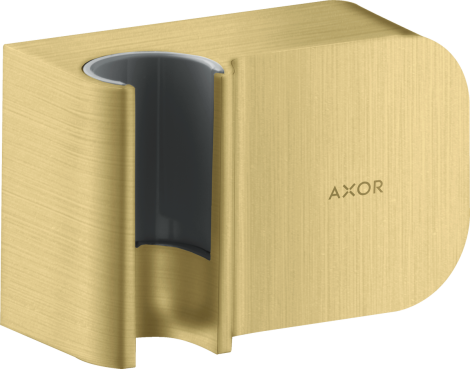 AXOR One Przyłącze węża prysznicowego z uchwytem mosiądz szczotkowany 45723950