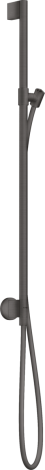 AXOR One Drążek prysznicowy z przyłączem i wężem 160 cm Czarny Chrom Szczotkowany 48792340