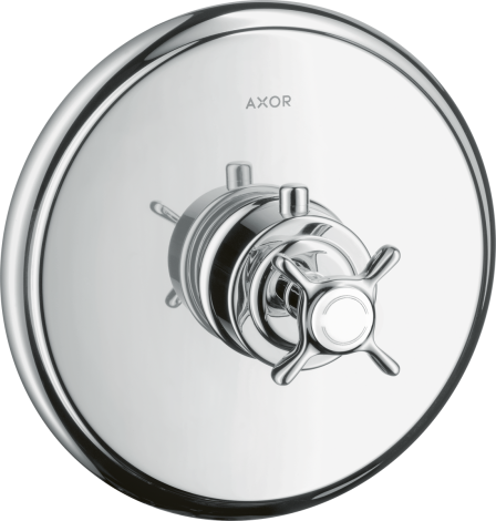 AXOR Montreux Bateria termostatyczna z uchwytem krzyżowym, podtynkowa chrom 16810000