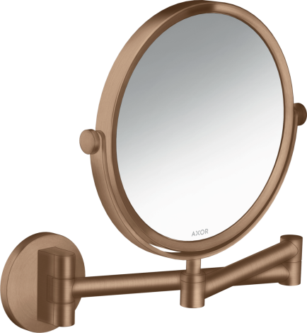 AXOR Universal Circular Lusterko kosmetyczne  Czerwone Złoto Szczotkowane 42849310