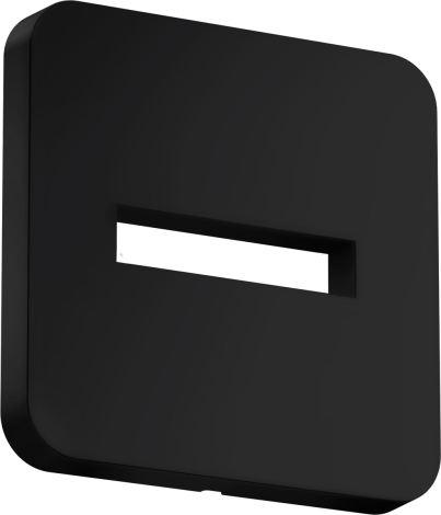 AXOR ShowerSolutions Rozeta, softsquare Czarny Matowy 35214670