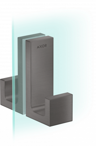 HANSGROHE Axor Universal Rectangular Uchwyt drzwi prysznicowych Czarny Chrom Szczotkowany 42639340