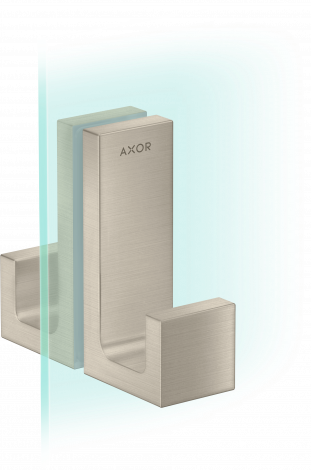 HANSGROHE Axor Universal Rectangular Uchwyt drzwi prysznicowych nikiel szczotkowany 42639820