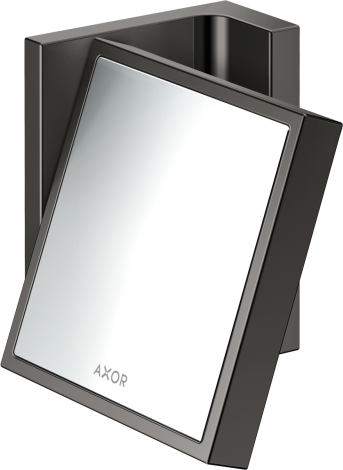 AXOR Universal Rectangular Lusterko kosmetyczne czarny chrom polerowany 42649330