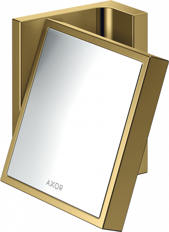 HANSGROHE Axor Universal Rectangular Lustro kosmetyczne złoty optyczny polerowany 42649990