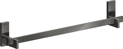 AXOR Universal Rectangular Wieszak na ręcznik kąpielowy 600 mm Czarny chrom polerowany 42661330