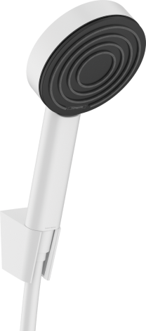 HANSGROHE Pulsify S Punktowy zestaw prysznicowy 105 1jet EcoSmart+ z wężem 125 cm biały mat 24307700
