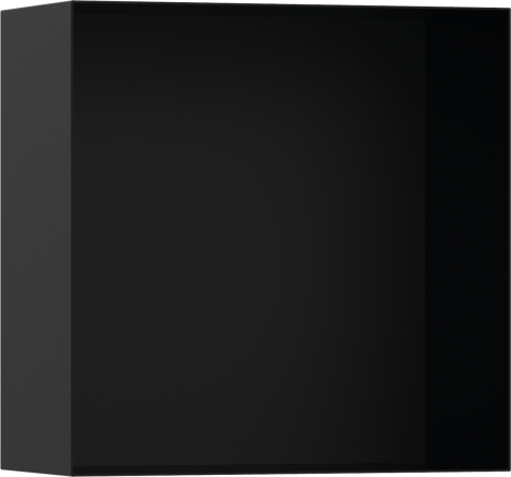 HANSGROHE XtraStoris Minimalistic Wnęka ścienna bez ozdobnej ramki 30 x 30 x 14 cm czarny mat  56079670