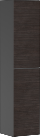 HANSGROHE Xevolos E Szafka boczna wysoka 40 x 36cm, drzwi prawe, szary łupek matowy 54223730