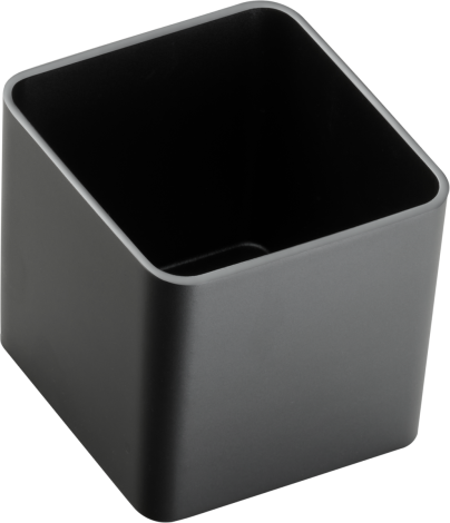 HANSGROHE IntraStoris Mały pojemnik podstawowy 9 x 9 cm czarny 54225670