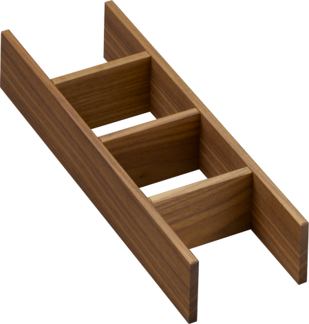 HANSGROHE IntraStoris Organizer do szuflady 11,5 x 32cm Ciemny Orzech 54227630