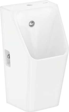 HANSGROHE EluPura Original Q Pisuar 600/300 z zasilaniem od góry, odpływ z tyłu, bezkołnirzowy, HygieneEffect biały 62011450