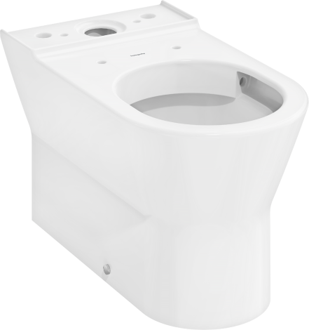 HANSGROHE EluPura Original S Miska kompaktowa WC 64 x 36 cm , przyścienna, odpływ poziomy/pionowy, AquaChannel Flush, SmartClean biała 61176450