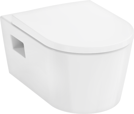 HANSGROHE EluPura Original S Miska wisząca WC z deską 54 x 36 cm  biała 62050450