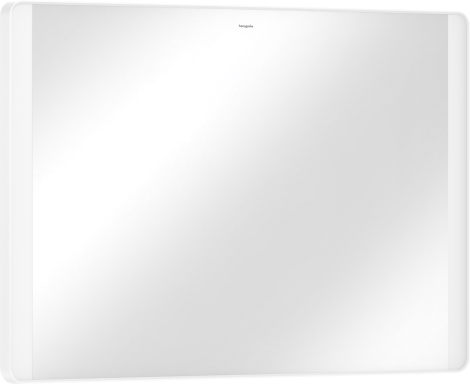HANSGROHE Xarita Lite Q Lustro z bocznym oświetleniem LED 100 x 70 cm  czujnik IR biały mat 54977700