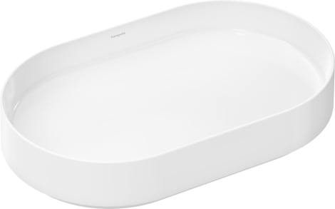 HANSGROHE Xuniva Evo U Umywalka nablatowa 65 x 40cm SmartClean, HygieneEffect biały 63009450