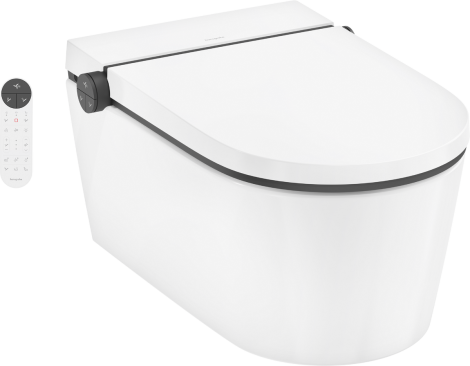 HANSGROHE LavaPura Element S Miska wisząca WC z funkcją bidetu AquaHelix Flush, SmartClean, HygieneEffect biały 63021450