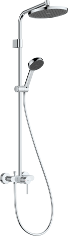 HANSGROHE Activera S Komplet prysznicowy 240 1jet EcoSmart z mieszaczem Varia chrom 28875000