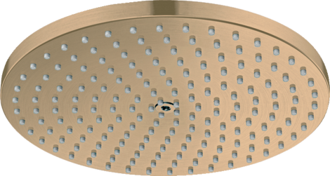 HANSGROHE Raindance S Deszczownica 240 1jet PowderRain EcoSmart+ brąz szczotkowany 28821140