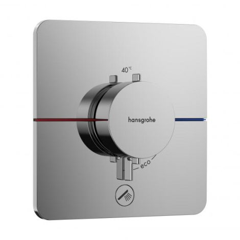 HANSGROHE ShowerSelect Comfort Q Bateria termostatyczna, podtynkowa do 1 odbiornika z dodatkowym wyjściem chrom 15589000