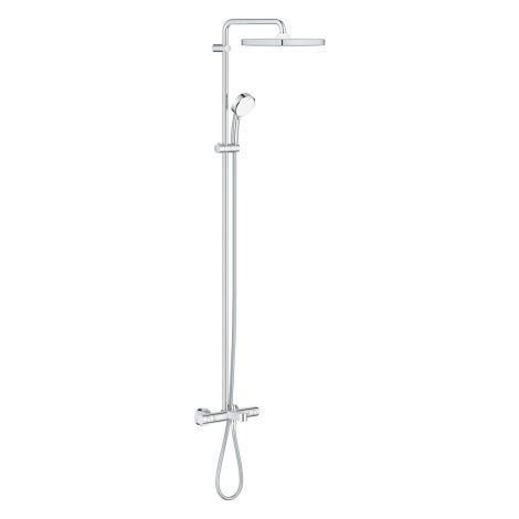 GROHE-Tempesta Cosmopolitan Cube zestaw prysznicowy z termostatem chrom 26691000 