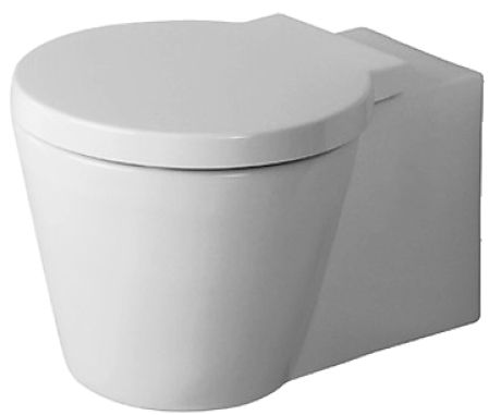 DURAVIT Starck 1 Miska toaletowa wisząca 41x57,5 cm biała z powłoką wondergliss 02100900641 