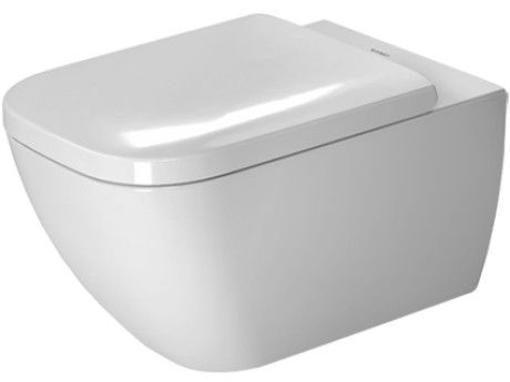 DURAVIT Happy D.2 Miska toaletowa wisząca 36,5x54 cmz powierzchnia hygieneglaze biała 2222092000 