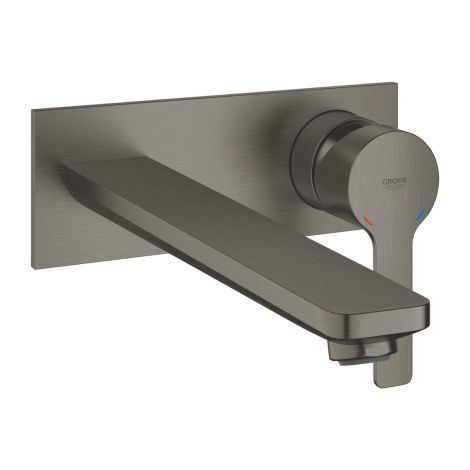 GROHE-Lineare 2-otworowa bateria umywalkowa wysięg wylewki 20,7 cm brushed hard graphite 23444AL1