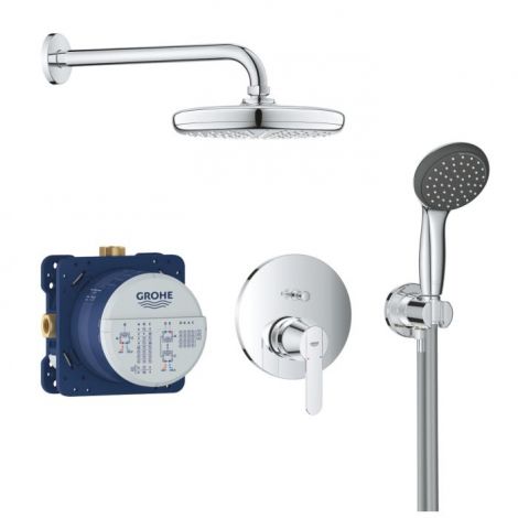 GROHE- Vitalio Start zestaw prysznicowy z deszczownicą chrom 25220001