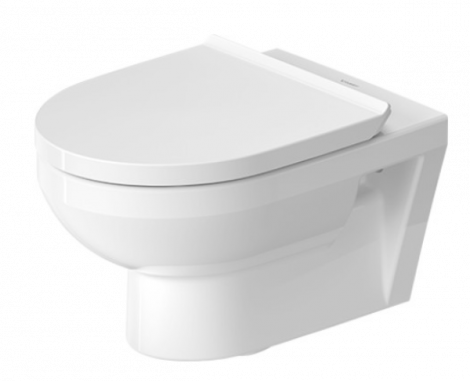 DURAVIT DuraStyle Basic Miska toaletowa wisząca Duravit Rimless 36,5x54 cm biała 2562092000 -
