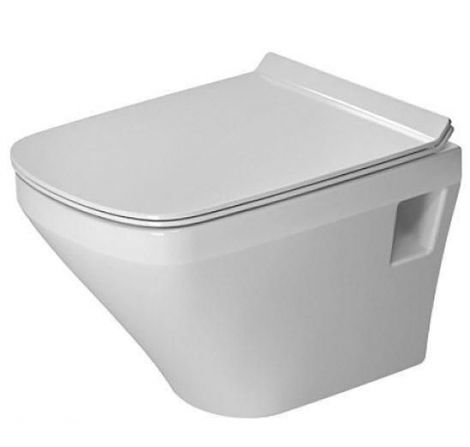 DURAVIT DuraStyle Miska toaletowa wisząca Compact Duravit Rimless 37x48 cm biała 2571092000 -