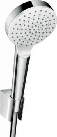 HANSGROHE Crometta Punktowy zestaw prysznicowy 1jet z wężem prysznicowym 160 cm biały/chrom 26567400