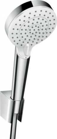 HANSGROHE Crometta Punktowy zestaw prysznicowy Vario z wężem prysznicowym 160 cm biały/chrom 26692400
