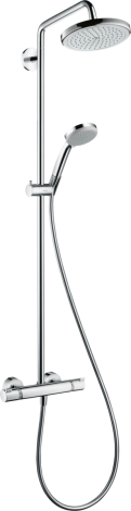 HANSGROHE Croma Komplet prysznicowy 220 1jet z termostatem chrom 27185000