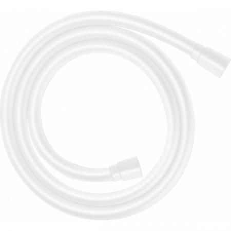 HANSGROHE Isiflex wąż prysznicowy z imitacją powierzchni metalicznej 160 cm kolor biały mat 28276700 