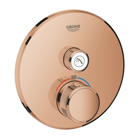 GROHE-SmartControl Bateria termostatyczna do obsługi jednego wyjścia wody warm sunset 29118DA0