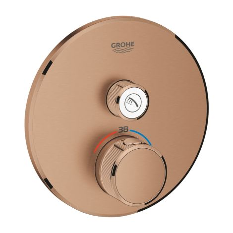 GROHE-SmartControl Bateria termostatyczna do obsługi jednego wyjścia wody brushed warm sunset 29118DL0 