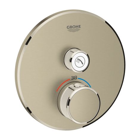 GROHE-Grohtherm SmartControl Bateria termostatyczna do obsługi jednego wyjścia wody nikiel szczotkowany 29118EN0