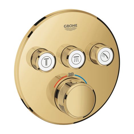 GROHE-SmartControl Bateria termostatyczna do obsługi trzech wyjść wody cool sunrise 29121GL0