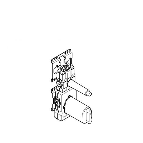 DORNBRACHT xTOOL moduł termostatu podtynkowy z 1 zaworem 3/4" 3551197090